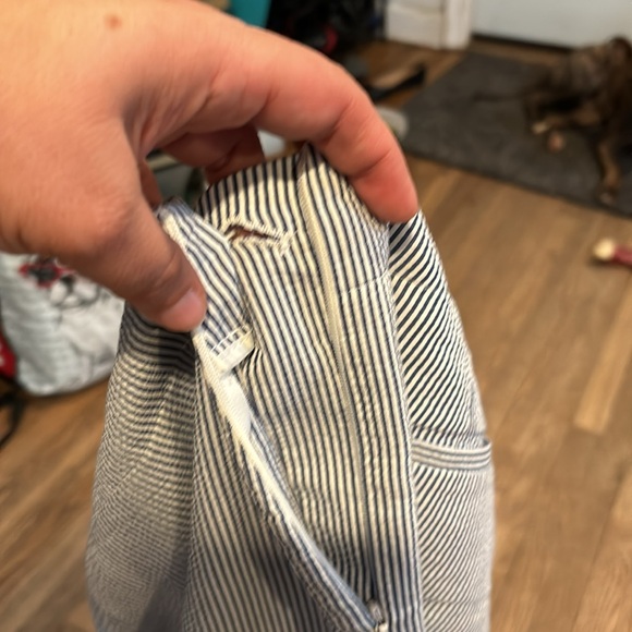 Talbot Heritage Pinstripe Capri Size 8 - Picture 11 of 14